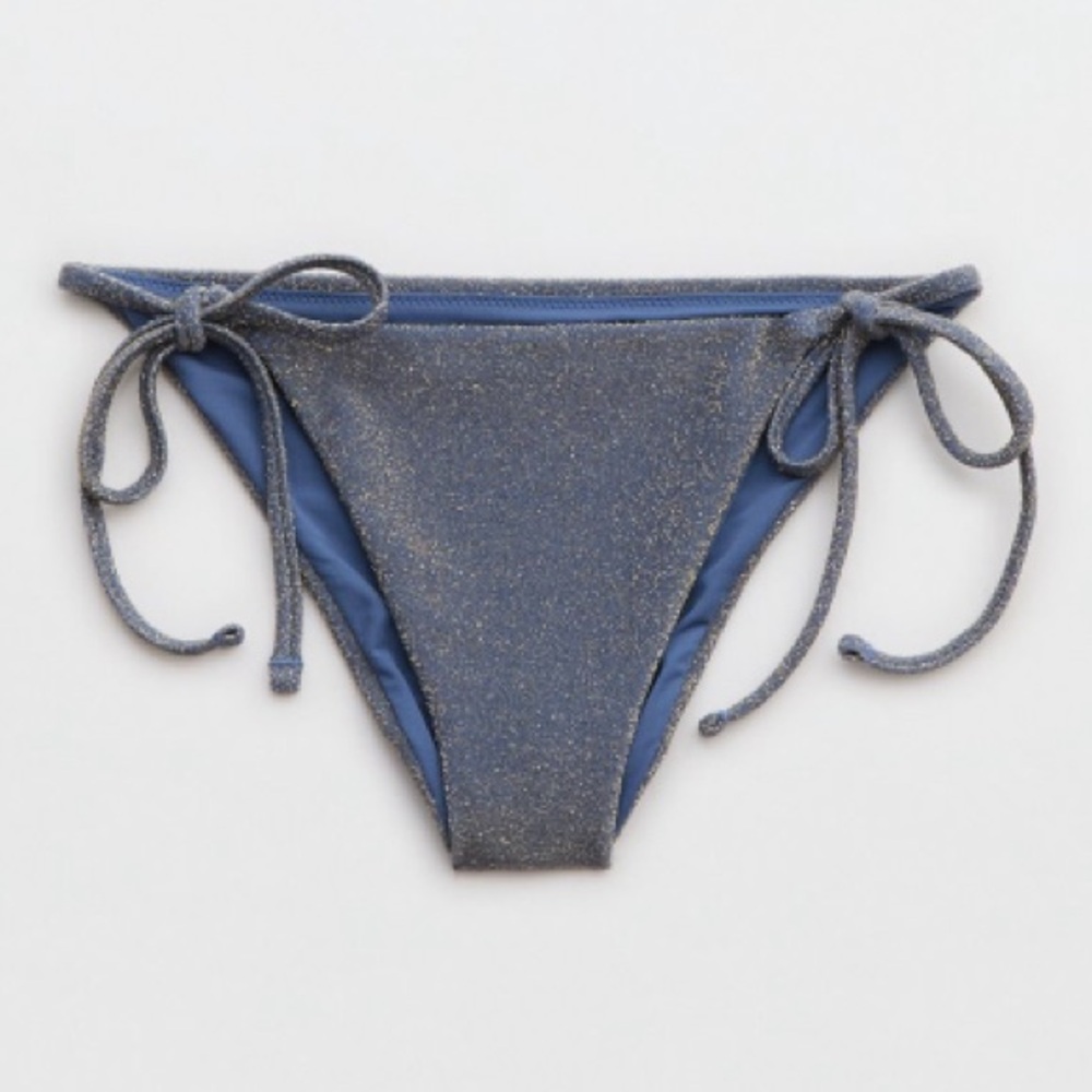 Arie sparkle cheekiest tie bikini bottom